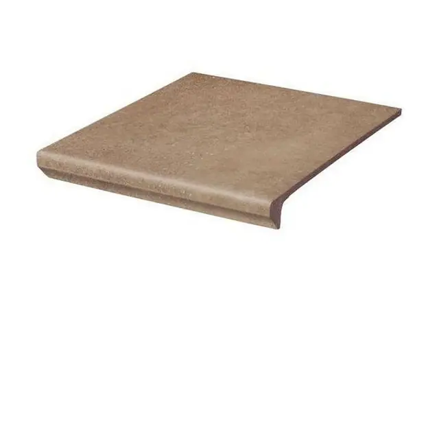 Фронтальная клинкерная ступень с капиносом Paradyz Mattone Sabbia Brown , 330*300*11 мм