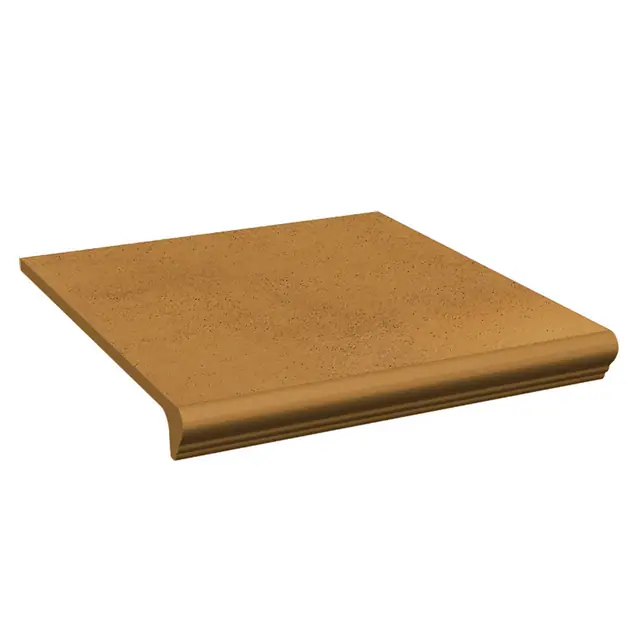 Фронтальная клинкерная ступень с капиносом Paradyz Aquarius Brown, 330*299*11 мм