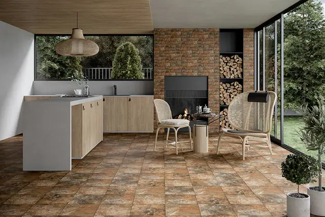 Напольная клинкерная плитка Paradyz Arteon Brown, 300*300*11 мм, изображение из исходного каталога 1