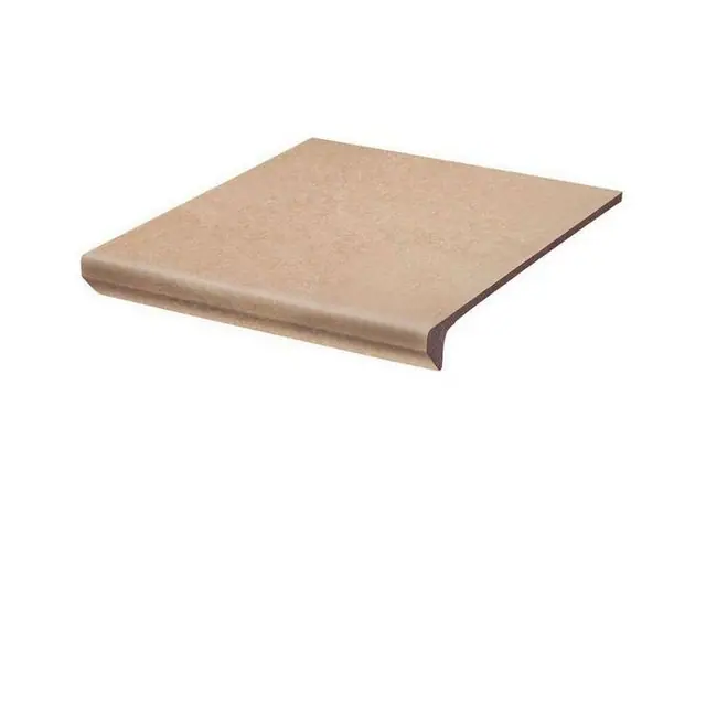Фронтальная клинкерная ступень с капиносом Paradyz Mattone Sabbia Beige , 330*300*11 мм