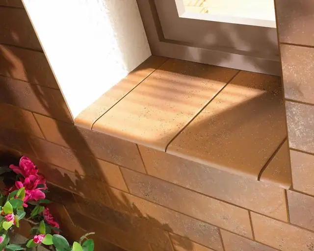 Угловая клинкерная ступень с капиносом Paradyz Semir Beige, 330*330*11 мм, изображение из исходного каталога 4