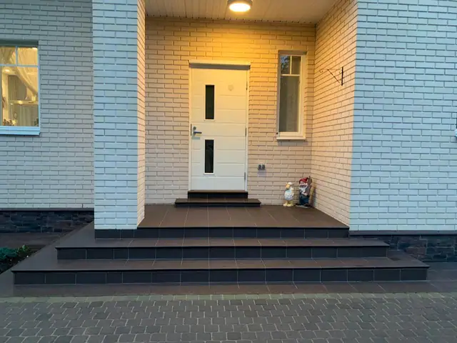 Фронтальная клинкерная ступень простая Paradyz Natural Brown Duro, 300х300х11 мм, изображение из исходного каталога 4