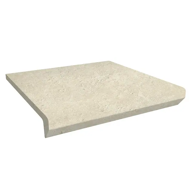 Фронтальная клинкерная ступень с капиносом Paradyz Scandiano Beige, 330*299*11 мм