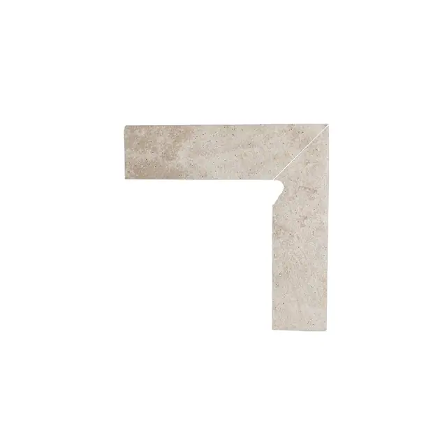 Плинтус структурный правый Paradyz Viano Beige, 300*81*11 мм