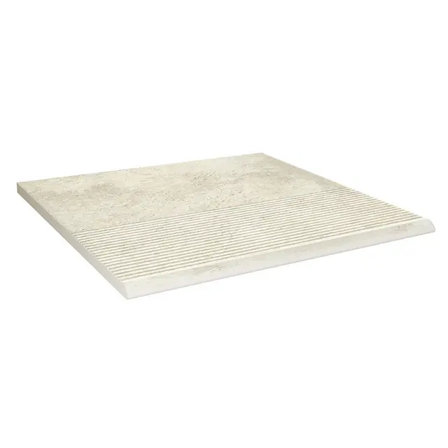 Фронтальная клинкерная ступень простая Paradyz Scandiano Beige, 300*300*11 мм