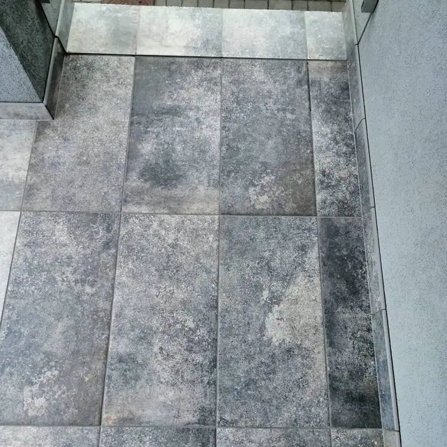 Угловая клинкерная ступень с капиносом Paradyz Viano Grys, 330*330*11 мм, изображение из исходного каталога 2