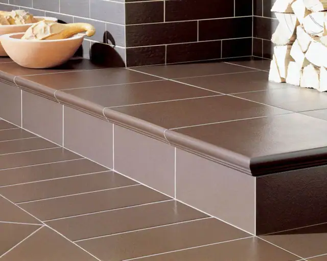 Фронтальная клинкерная ступень простая Paradyz Natural Brown Duro, 300х300х11 мм, изображение из исходного каталога 1