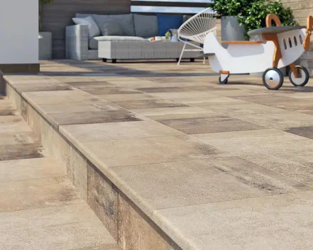 Плинтус структурный левый Paradyz Scandiano Beige, 300*81*11 мм, изображение из исходного каталога 1