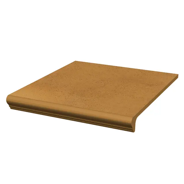Фронтальная клинкерная ступень с капиносом Paradyz Aquarius Beige, 330*299*11 мм