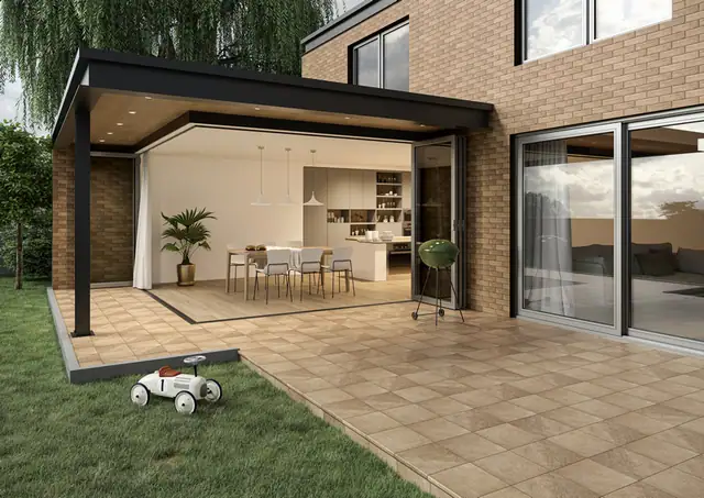 Фронтальная клинкерная ступень с капиносом Paradyz Mattone Sabbia Brown , 330*300*11 мм, изображение из исходного каталога 1