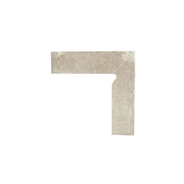 Плинтус структурный правый Paradyz Scandiano Beige, 300*81*11 мм